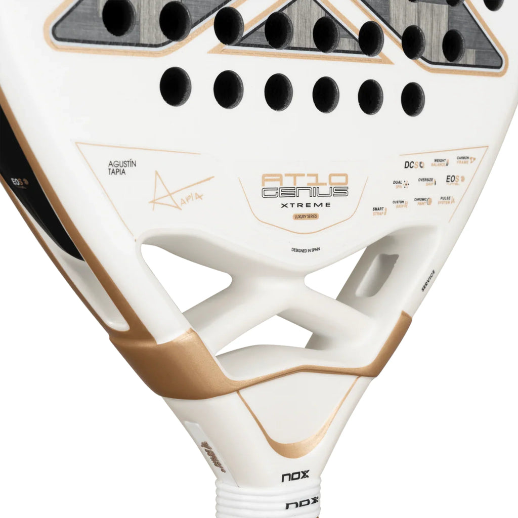 Nox AT10 Luxury Genius 12K Alum XTREM 2026 by Agustin Tapia - Padel Racket