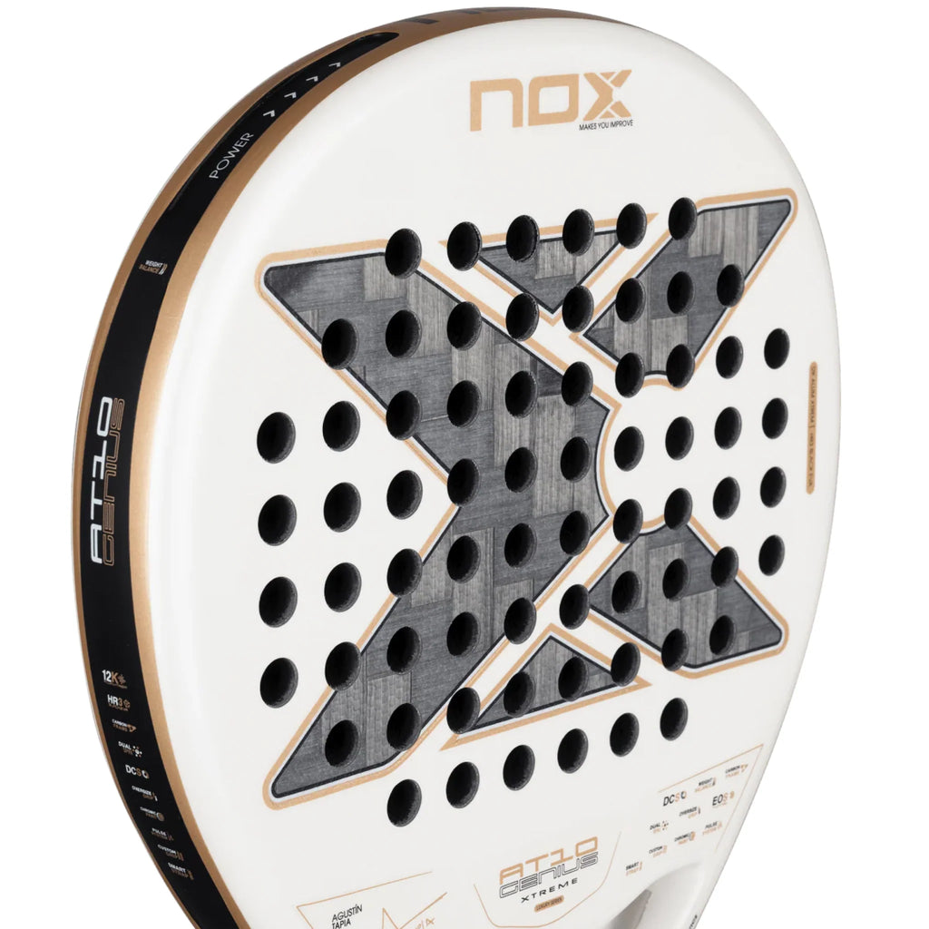 Nox AT10 Luxury Genius 12K Alum XTREM 2026 by Agustin Tapia Padel Racket