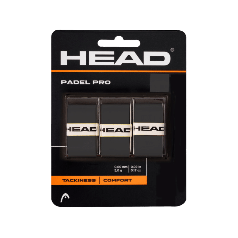 Head Overgrip Padel Pro x3 - Black