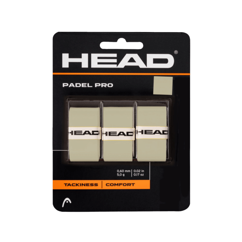 Head Overgrip Padel Pro x3 - Grey