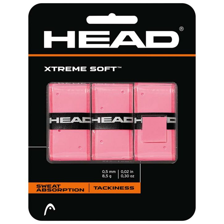 Head Overgrip Xtreme Soft x3 - Pink