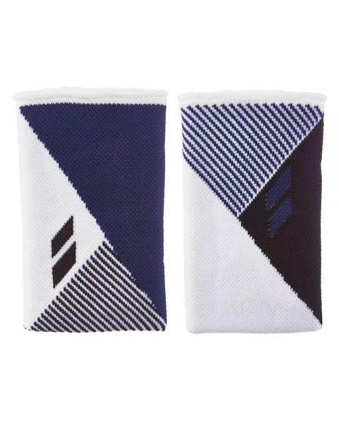 Babolat Wristband Reversible - White/Blue