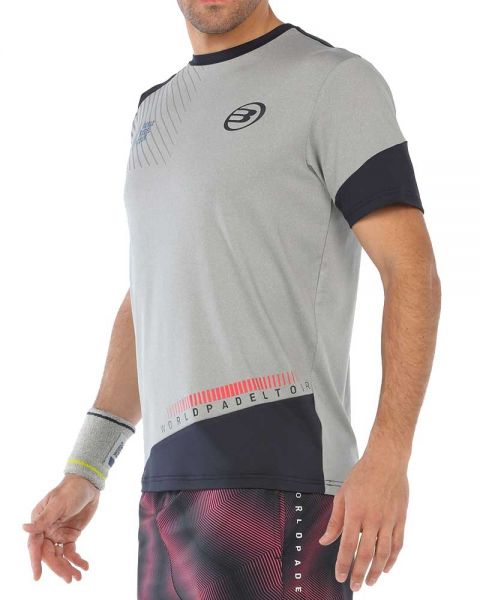Bullpadel T-Shirt WPT Ricione - Grey