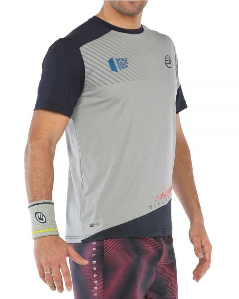Bullpadel T-Shirt WPT Ricione - Grey
