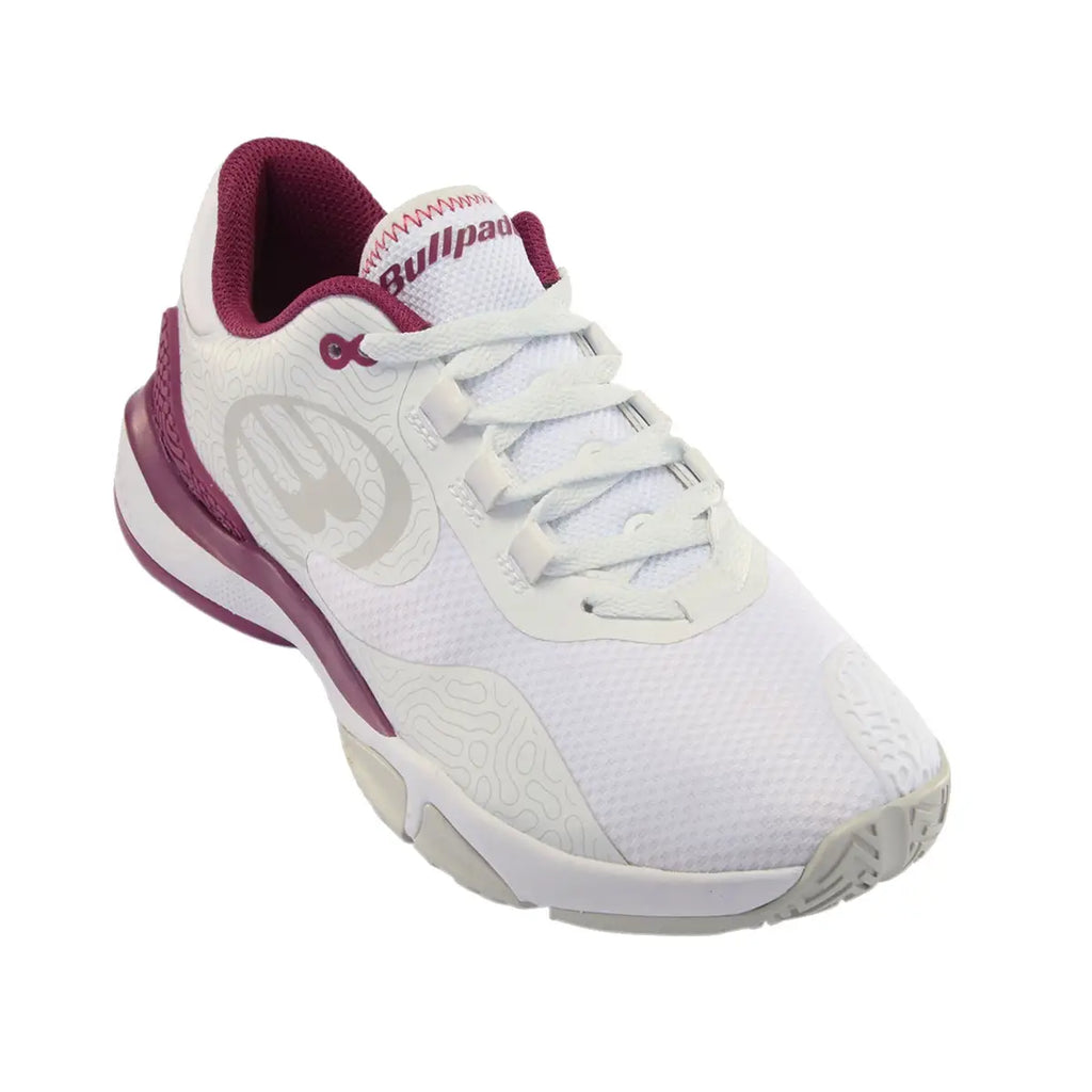 Bullpadel Shoes Flow Hybrid 22I - White/Violet