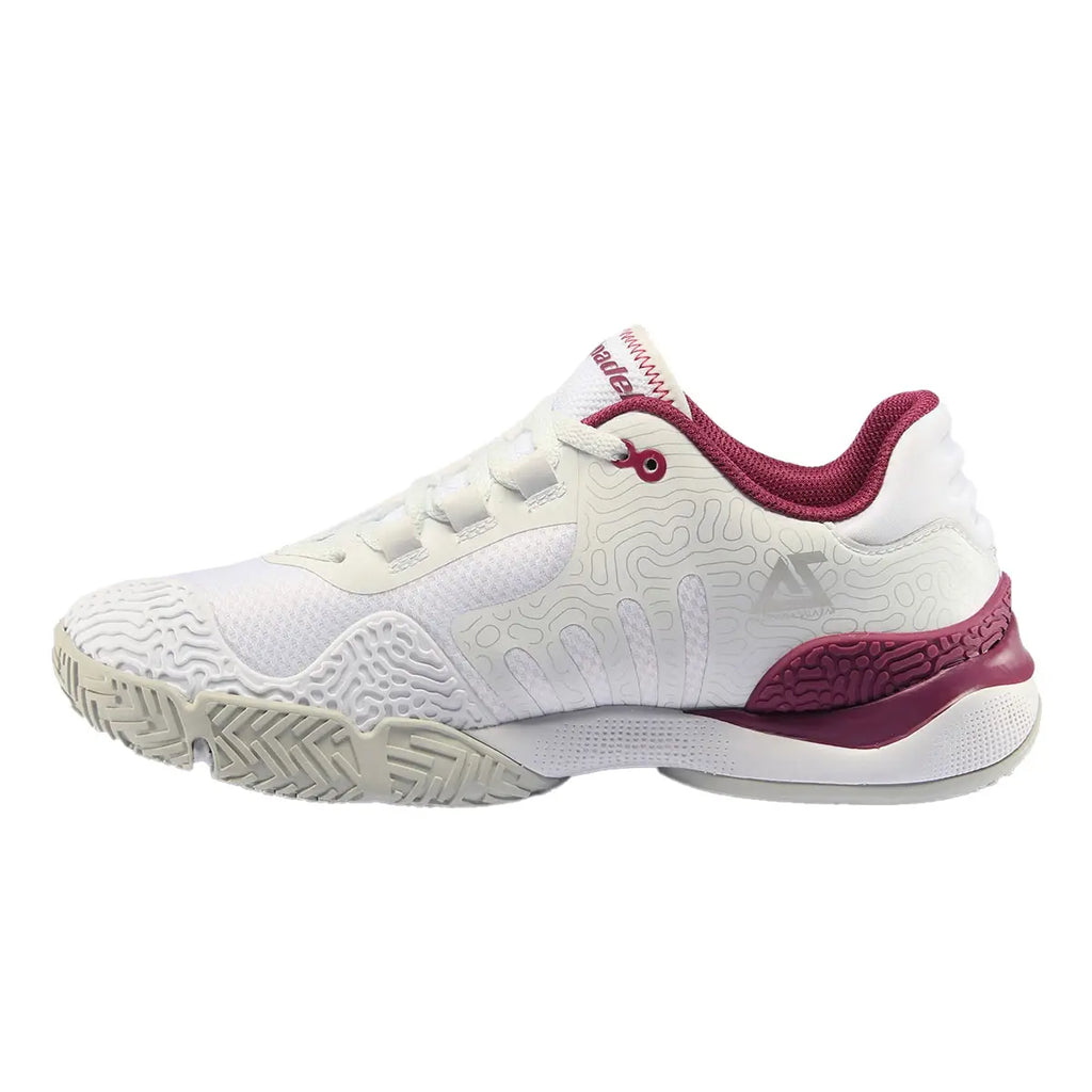 Bullpadel Shoes Flow Hybrid 22I - White/Violet