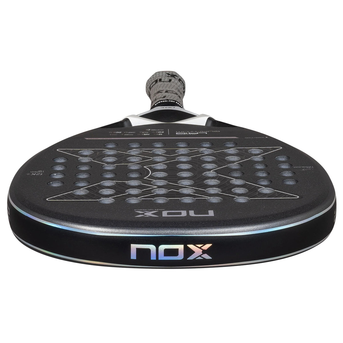 Nox LA10 Quantum 12k By Leo Augsburger 25 - Padel Racket