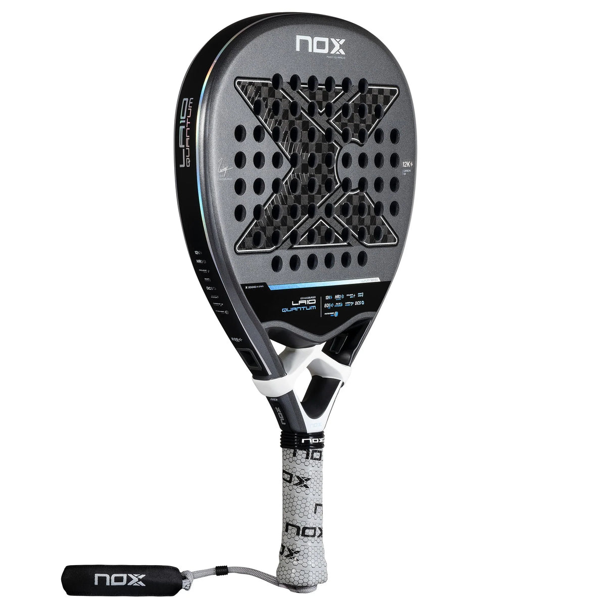 Nox LA10 Quantum 12k By Leo Augsburger 25 - Padel Racket
