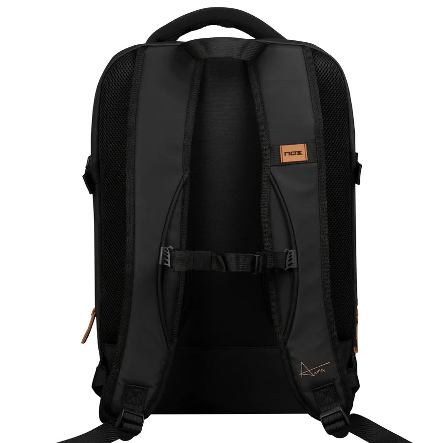 Nox Luxury Open Series Backpack - Black/Brown