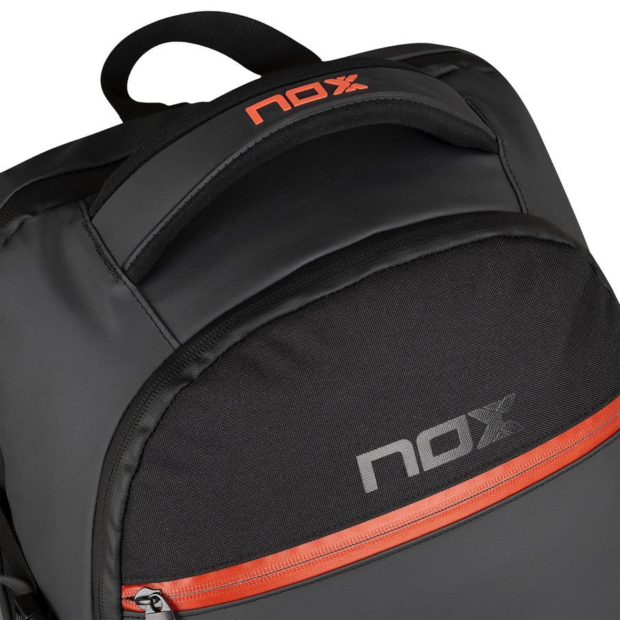 Nox Luxury Open Series Backpack - Black/Red