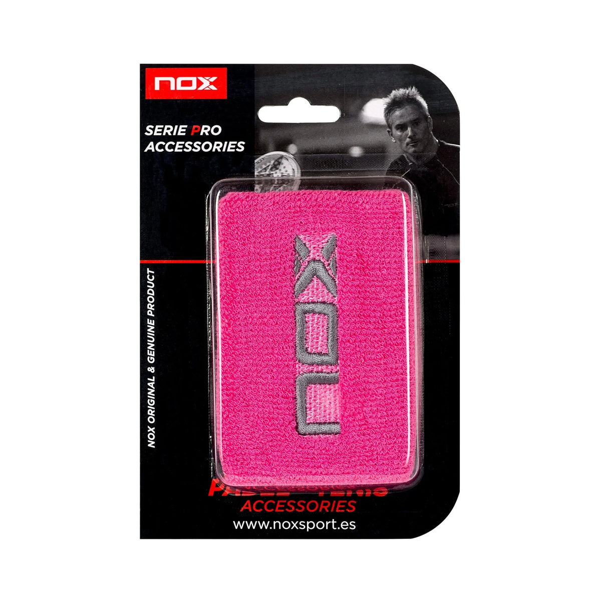Nox Wristband - Pink/White