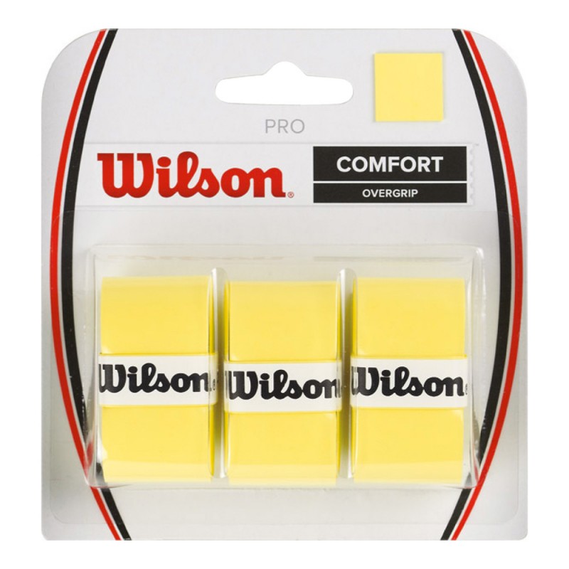 Wilson Overgrip Pro Comfort X3 - Yellow