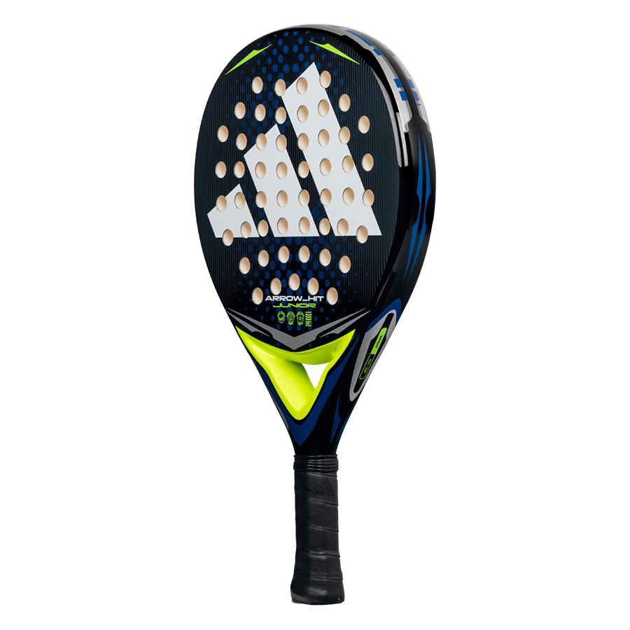 Adidas Arrow Hit Junior 2026 - White/Blue - Padel Racket