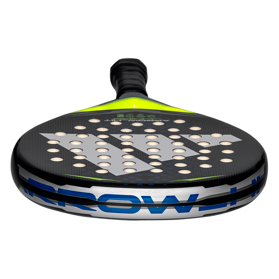 Adidas Arrow Hit Junior 2026 - White/Blue - Padel Racket