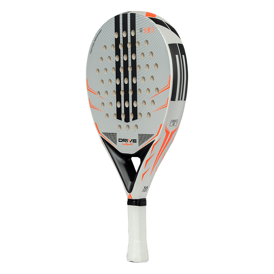 Adidas Drive Light 2026 - White/Orange - Padel Racket