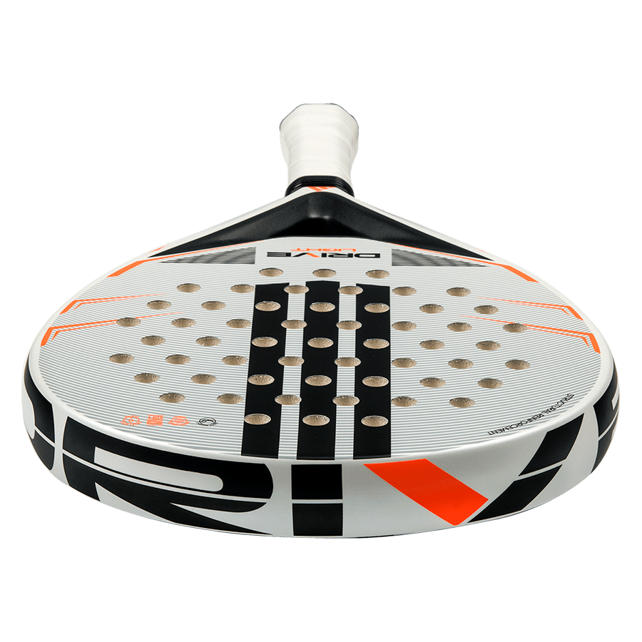 Adidas Drive Light 2026 - White/Orange - Padel Racket