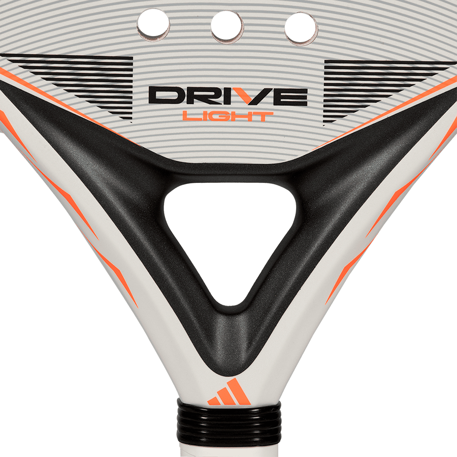 Adidas Drive Light 2026 - White/Orange - Padel Racket