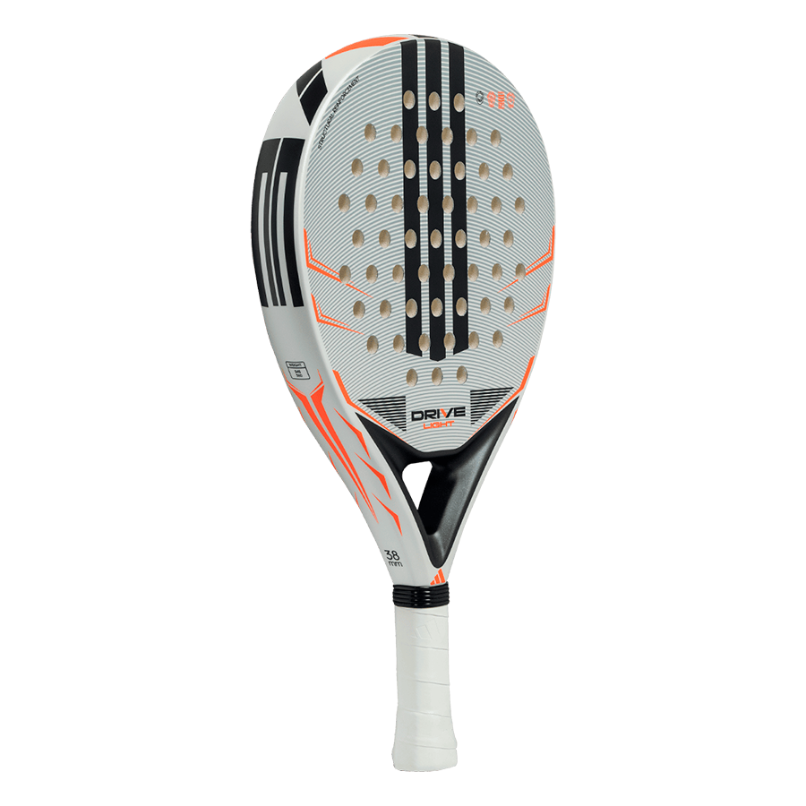 Adidas Drive Light 2026 - White/Orange - Padel Racket