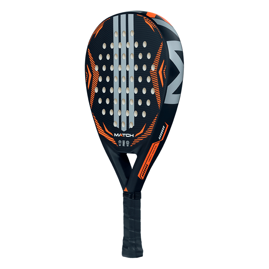 Adidas Match 2026 - Black/Orange - Padel Racket