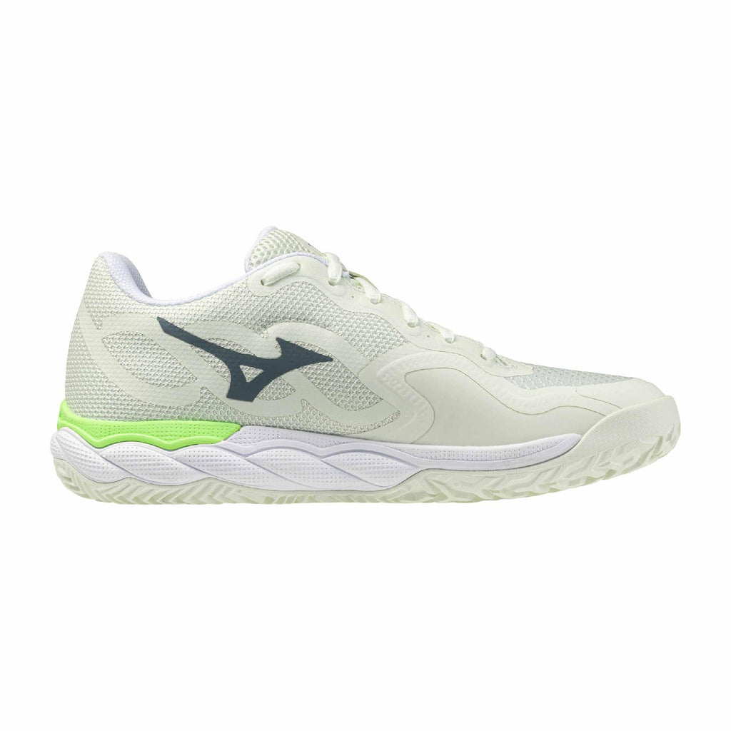Mizuno Shoes Wave Enforce Court Padel - White / Green