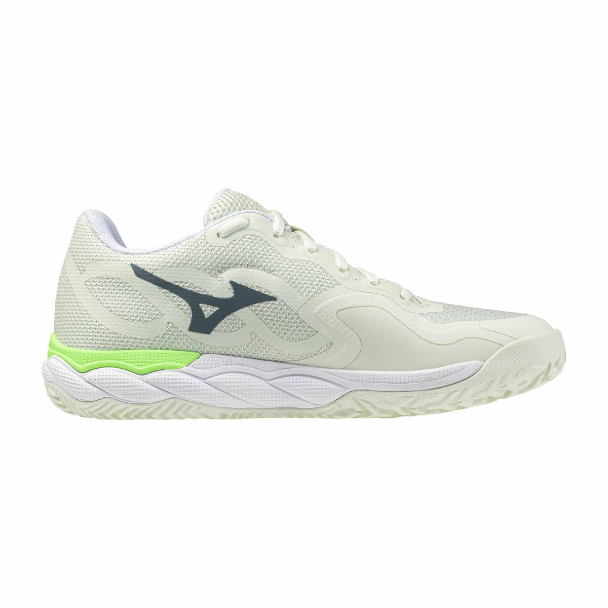 Mizuno Shoes Wave Enforce Court Padel - White / Green