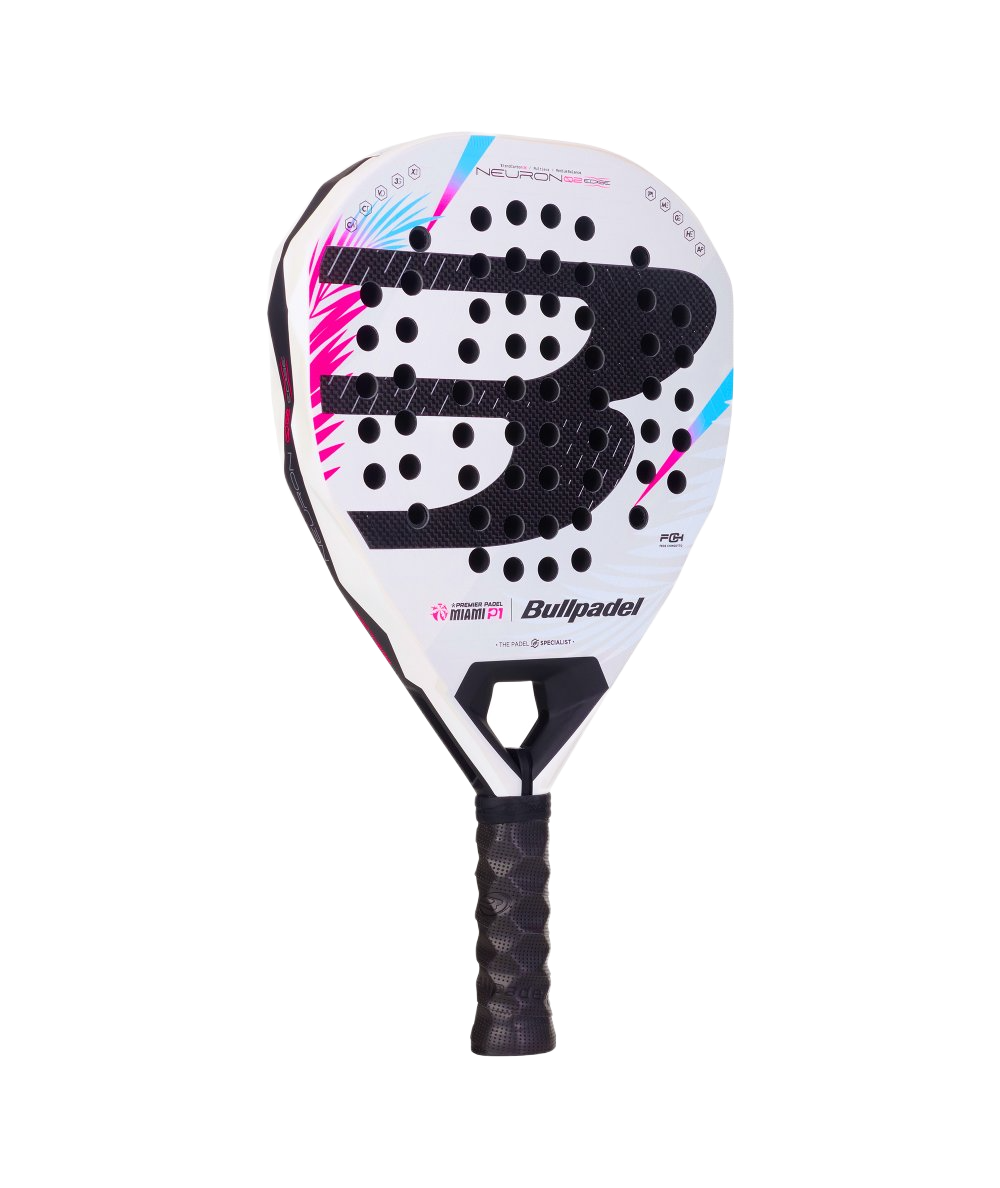 BULLPADEL NEURON 02 EDGE MIAMI 26 WHITE