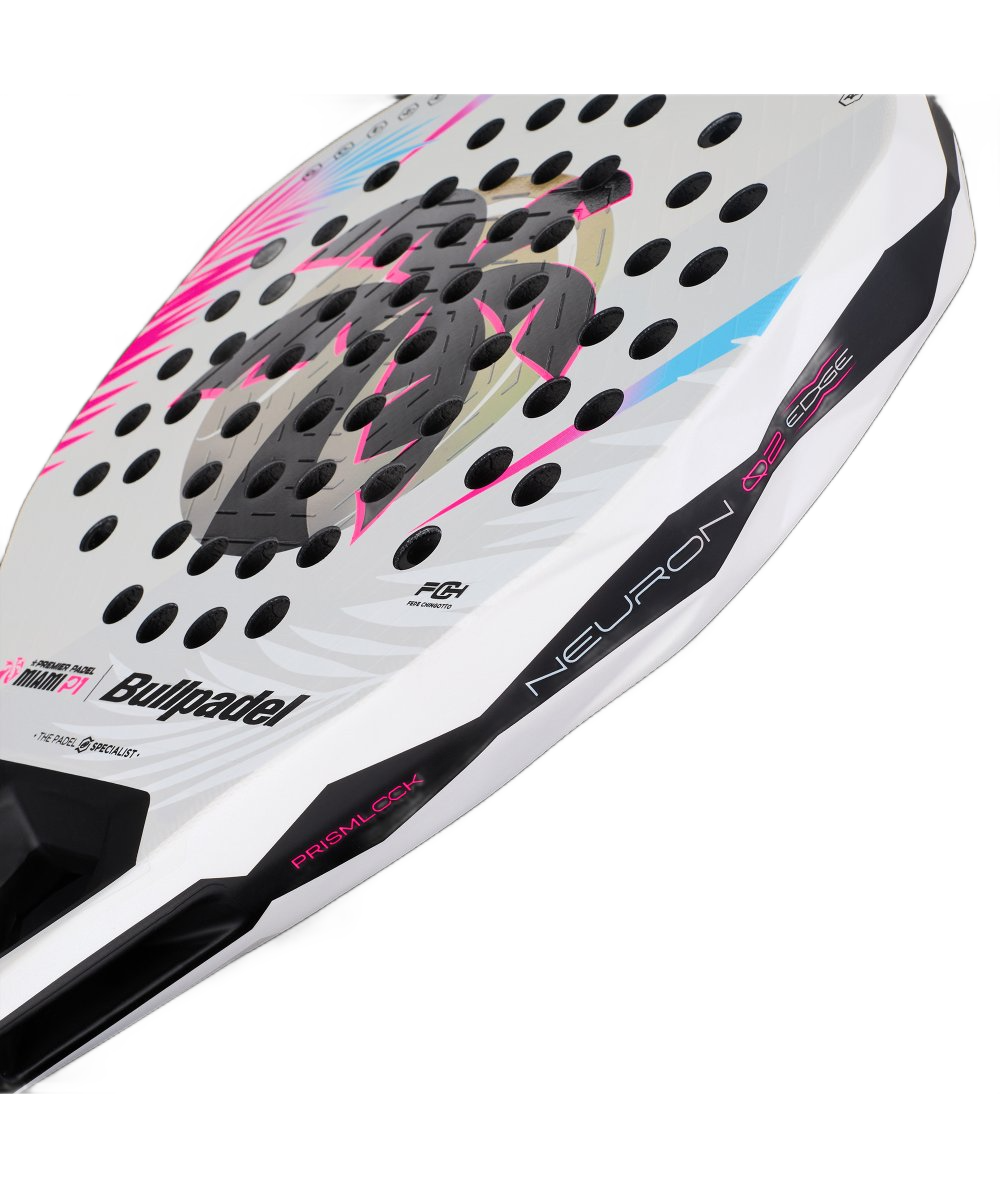 BULLPADEL NEURON 02 EDGE MIAMI 26 WHITE