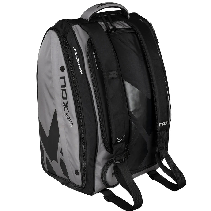 Nox AT10 Competition XL Compact Padel Bag - Black/Grey