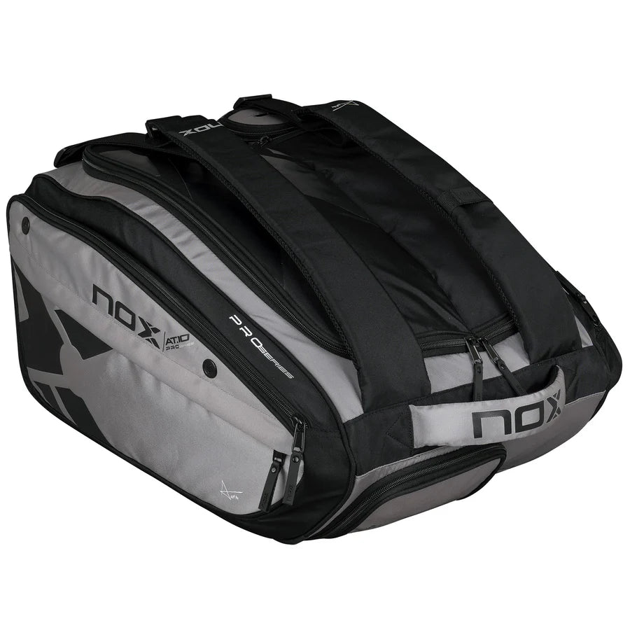 Nox AT10 Competition XL Compact Padel Bag - Black/Grey