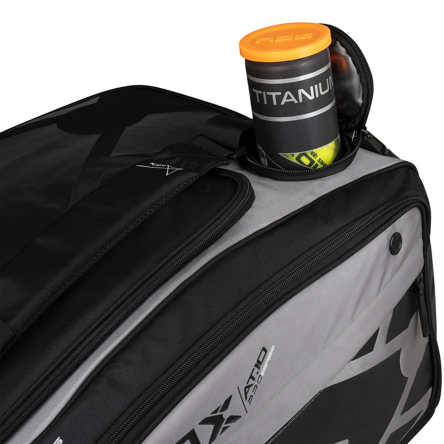 Nox AT10 Competition XL Compact Padel Bag - Black/Grey