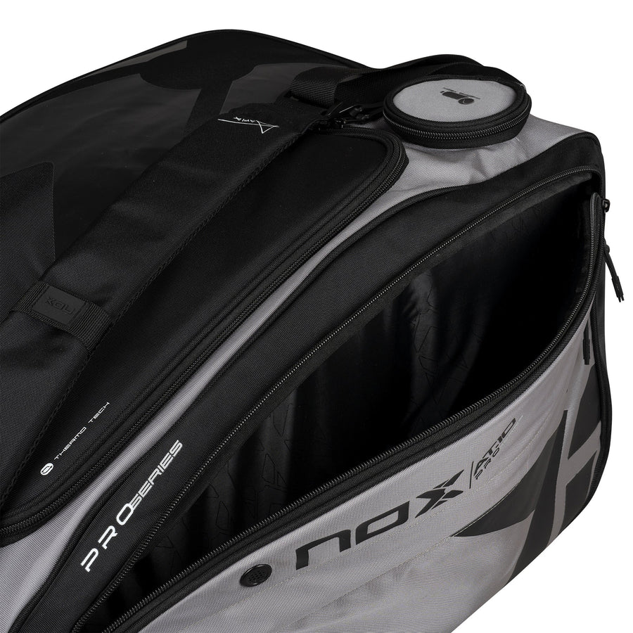 Nox AT10 Competition XL Compact Padel Bag - Black/Grey