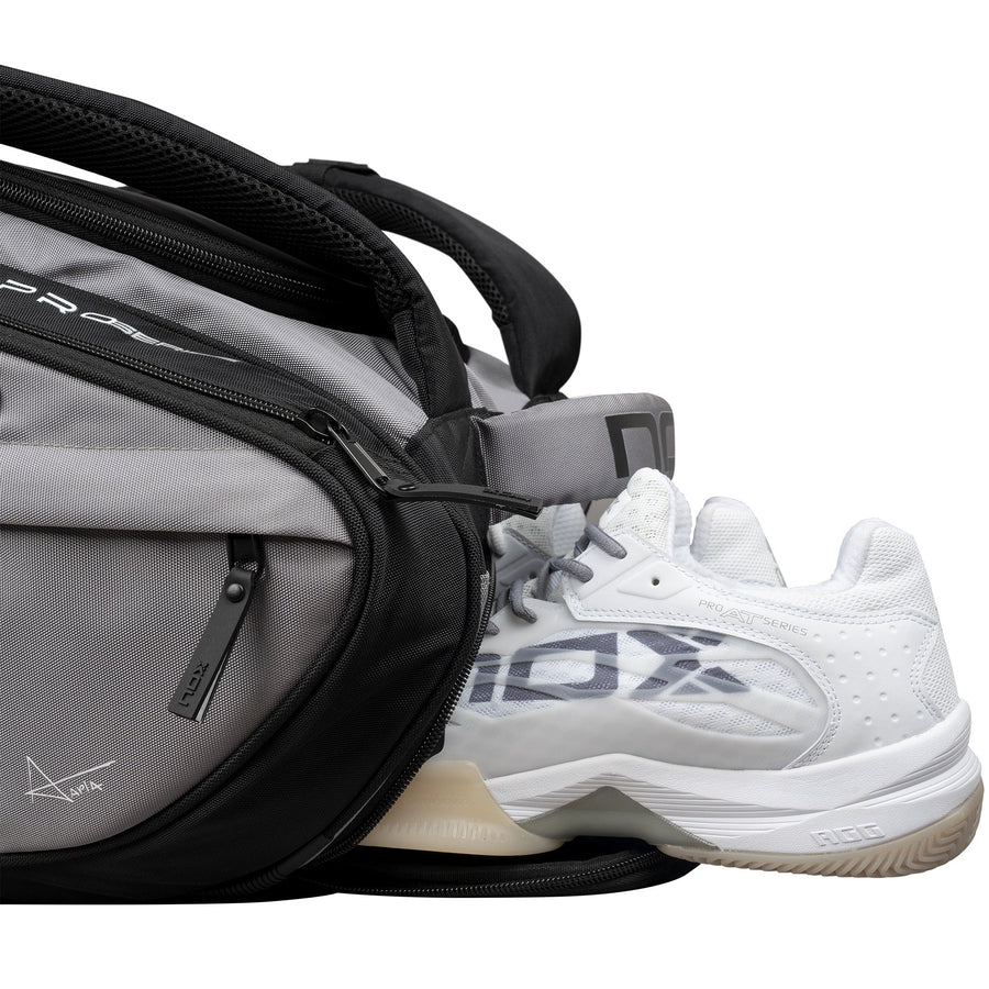 Nox AT10 Competition XL Compact Padel Bag - Black/Grey