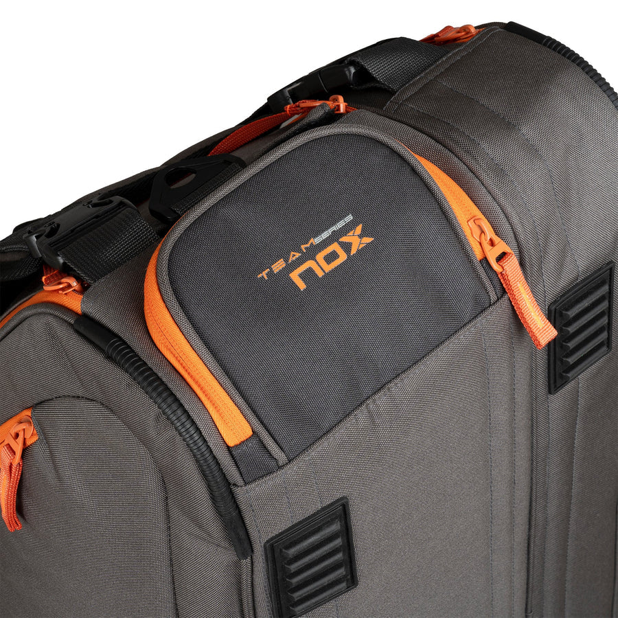 Nox AT10 Team Padel Bag - Grey/Orange