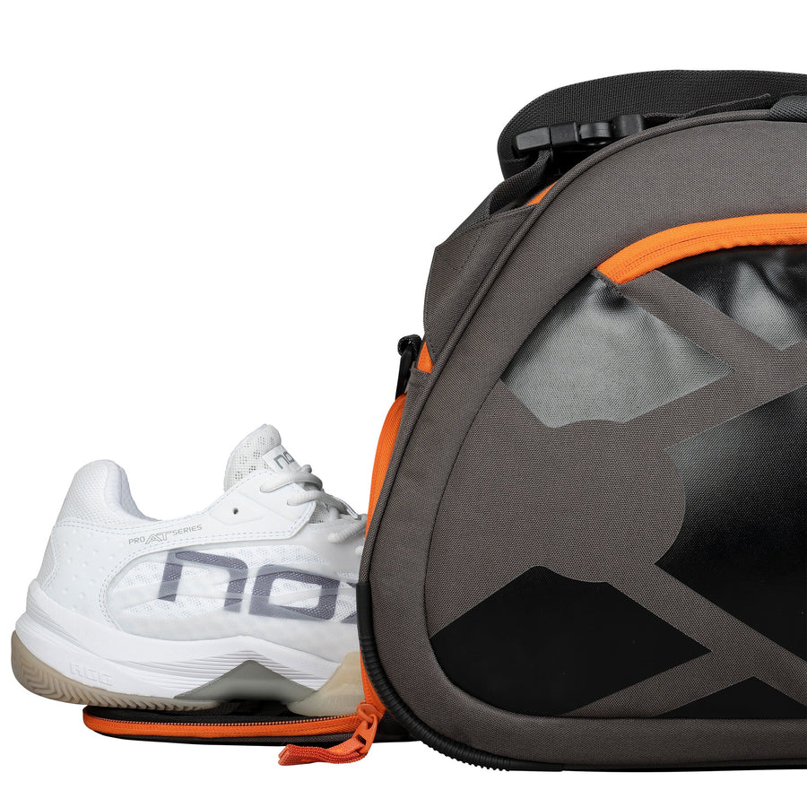 Nox AT10 Team Padel Bag - Grey/Orange