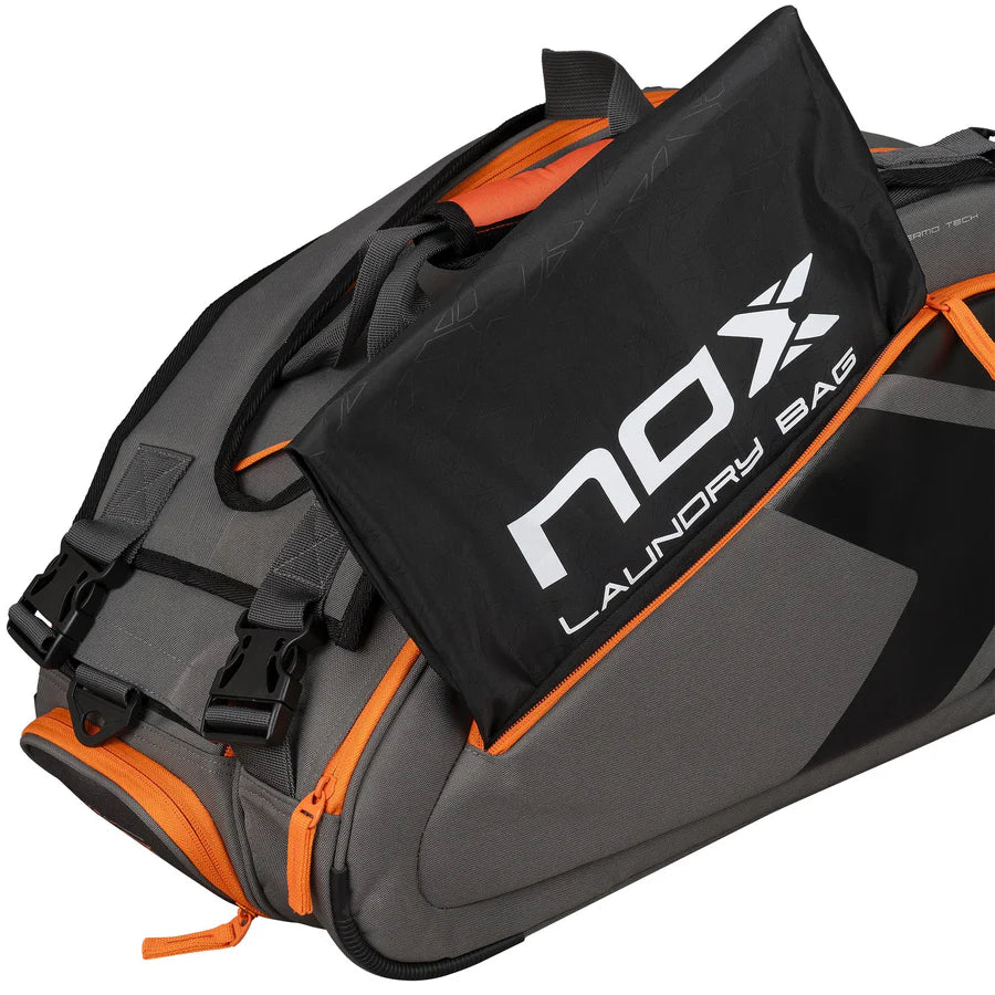 Nox AT10 Team Padel Bag - Grey/Orange