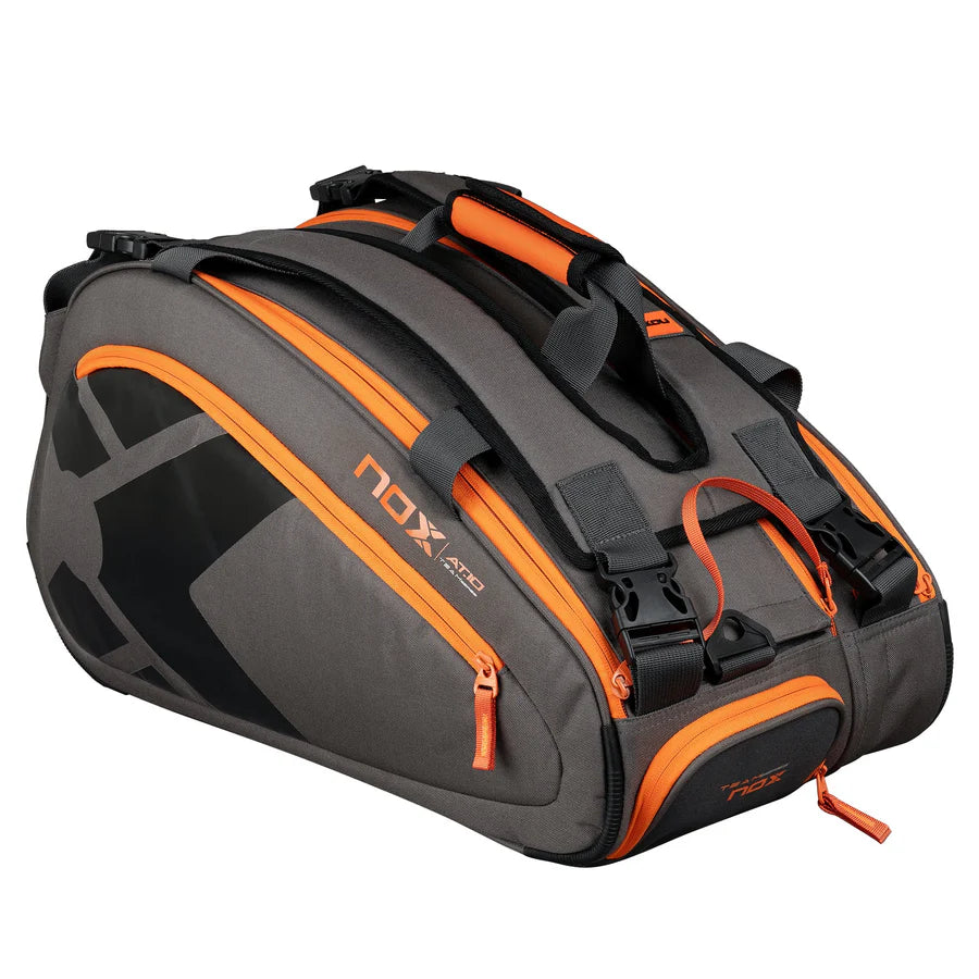 Nox AT10 Team Padel Bag - Grey/Orange