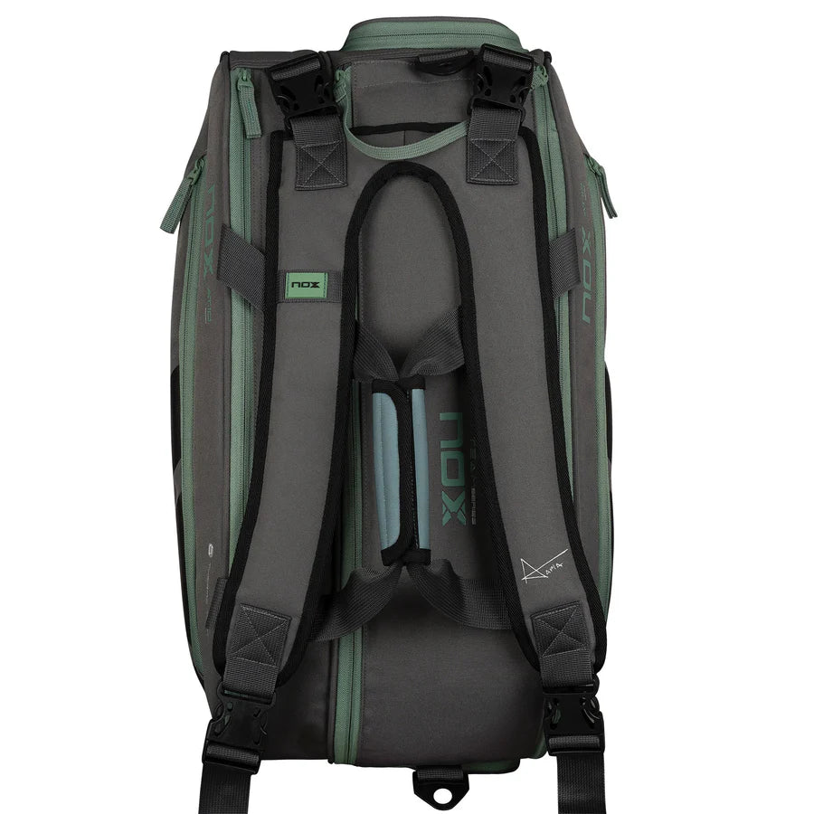 Nox AT10 Team Padel Bag - Grey/Green