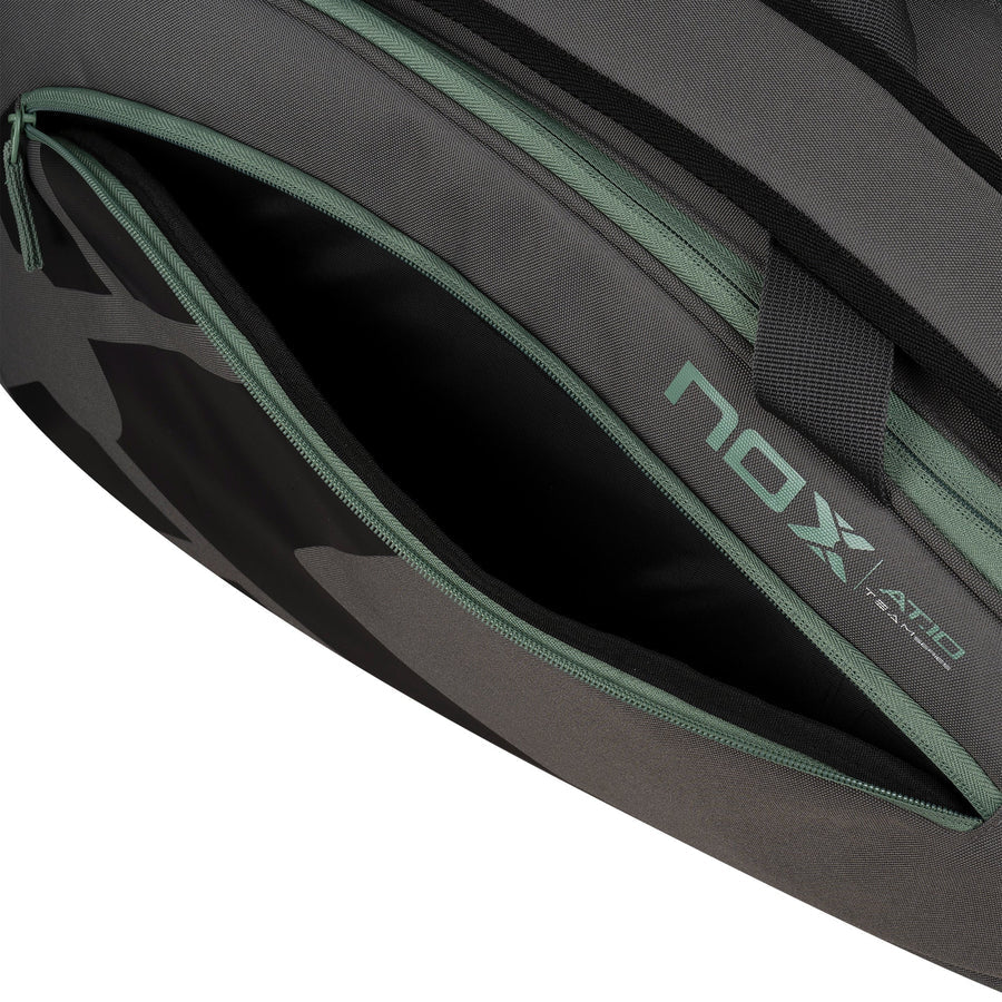 Nox AT10 Team Padel Bag - Grey/Green