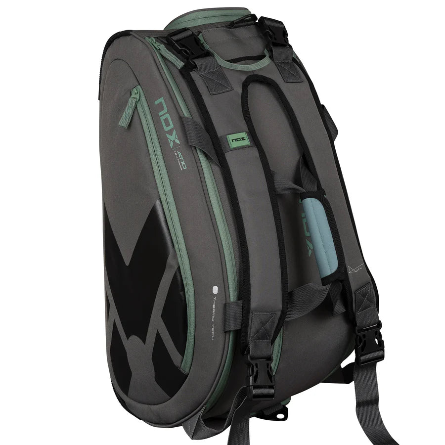 Nox AT10 Team Padel Bag - Grey/Green
