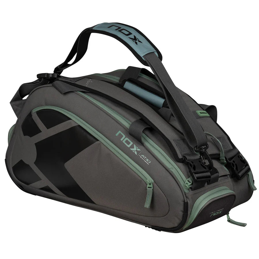 Nox AT10 Team Padel Bag - Grey/Green