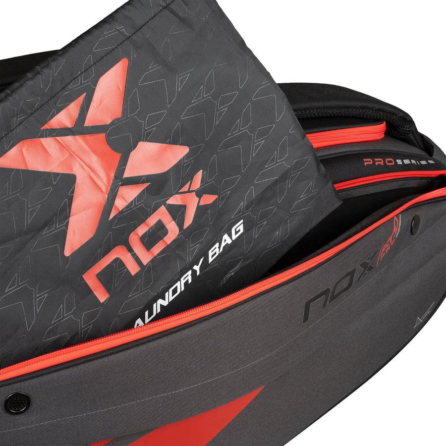 Nox AT10 XXL Padel Bag - Black/Red