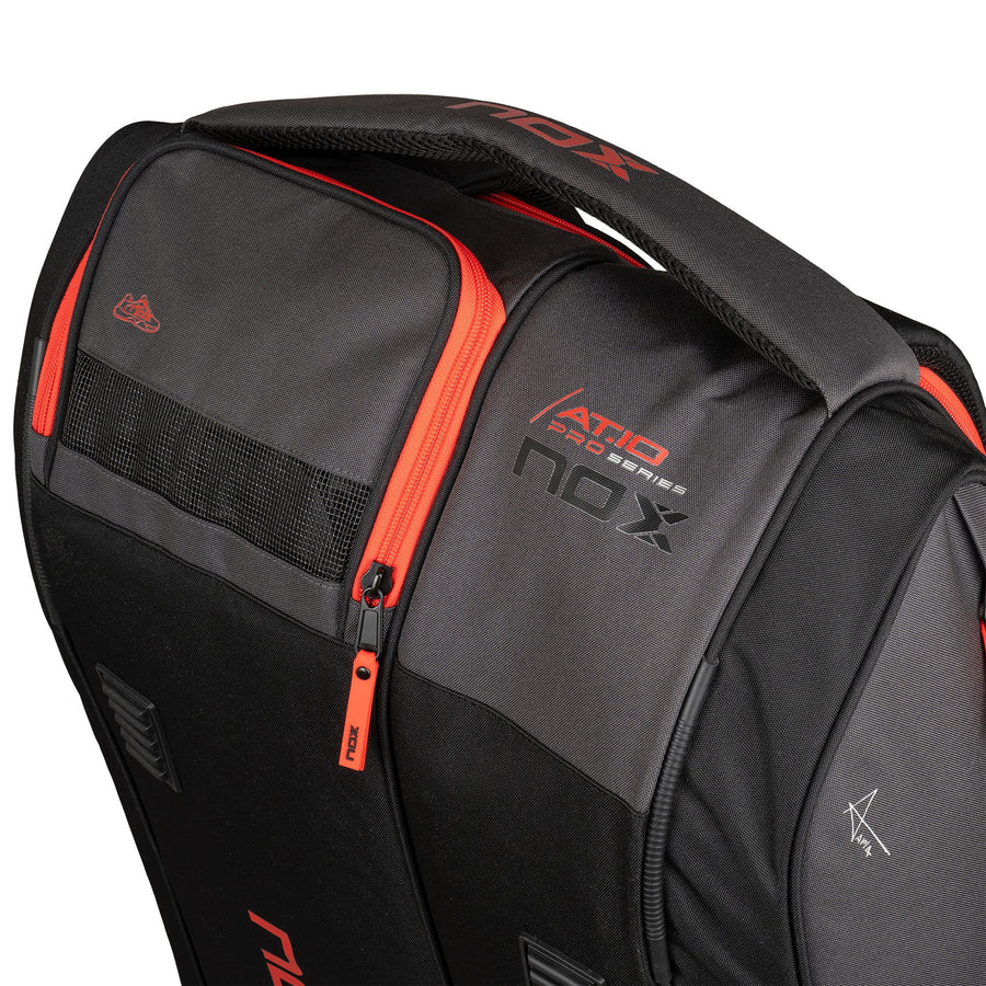 Nox AT10 XXL Padel Bag - Black/Red