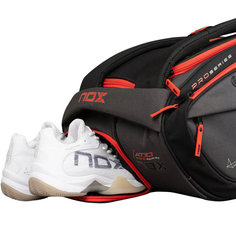 Nox AT10 XXL Padel Bag - Black/Red
