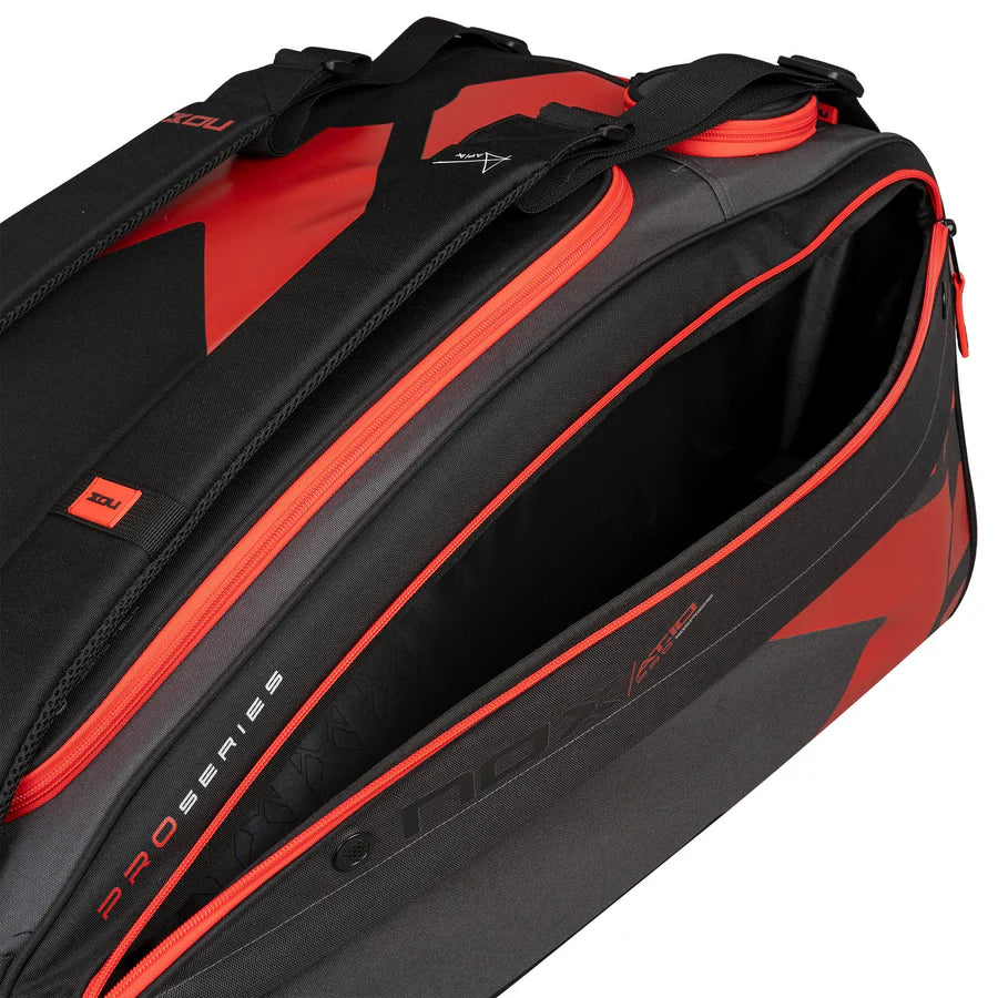 Nox AT10 XXL Padel Bag - Black/Red
