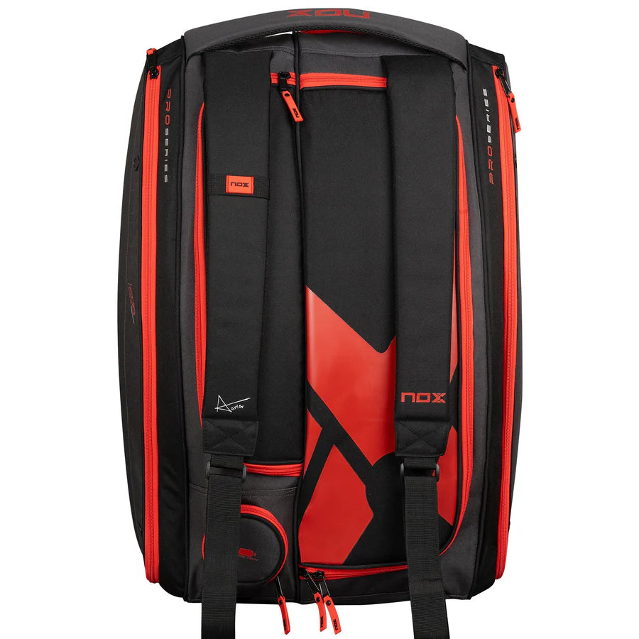 Nox AT10 XXL Padel Bag - Black/Red