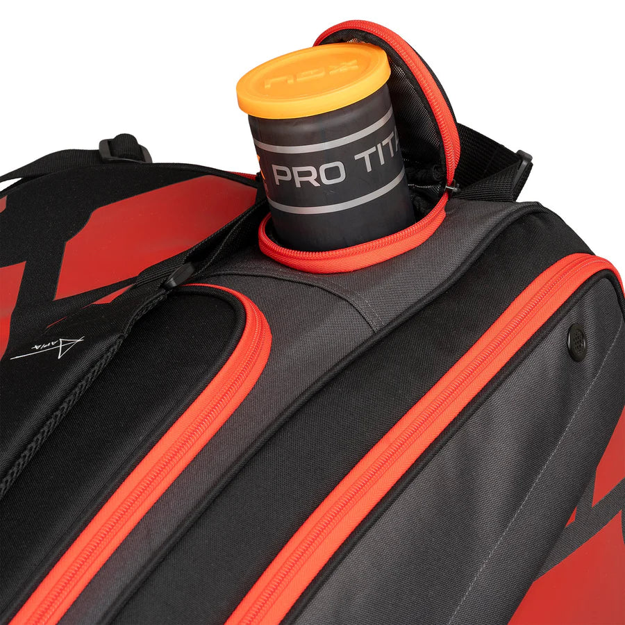 Nox AT10 XXL Padel Bag - Black/Red