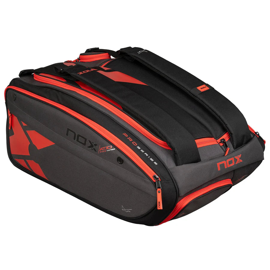 Nox AT10 XXL Padel Bag - Black/Red