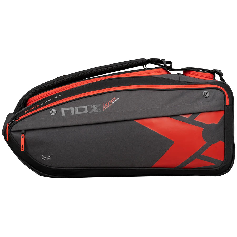Nox AT10 XXL Padel Bag - Black/Red