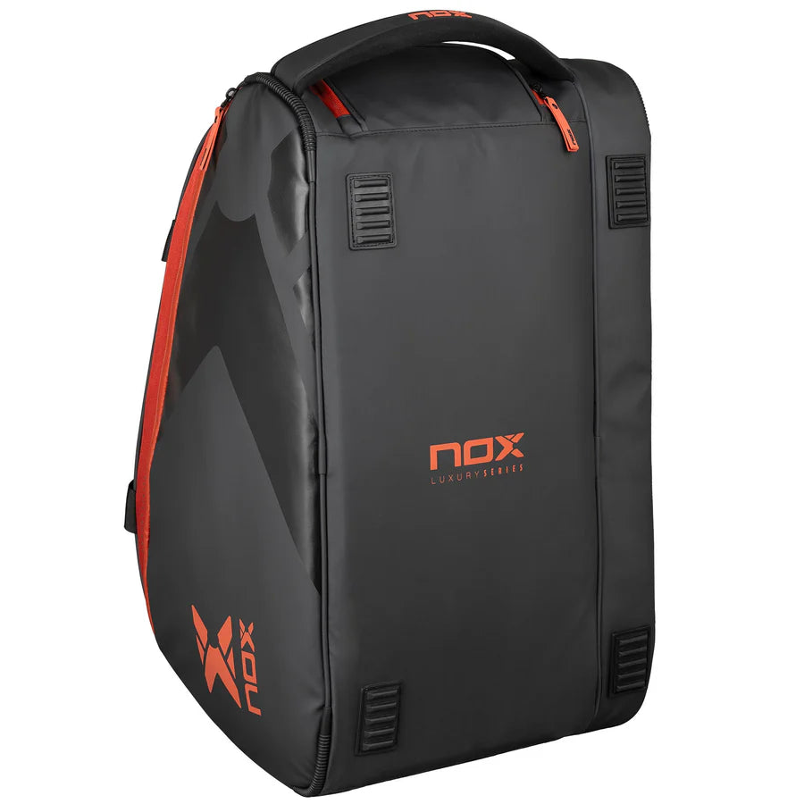 Nox Luxury Open Series Padel Bag - Black/Red