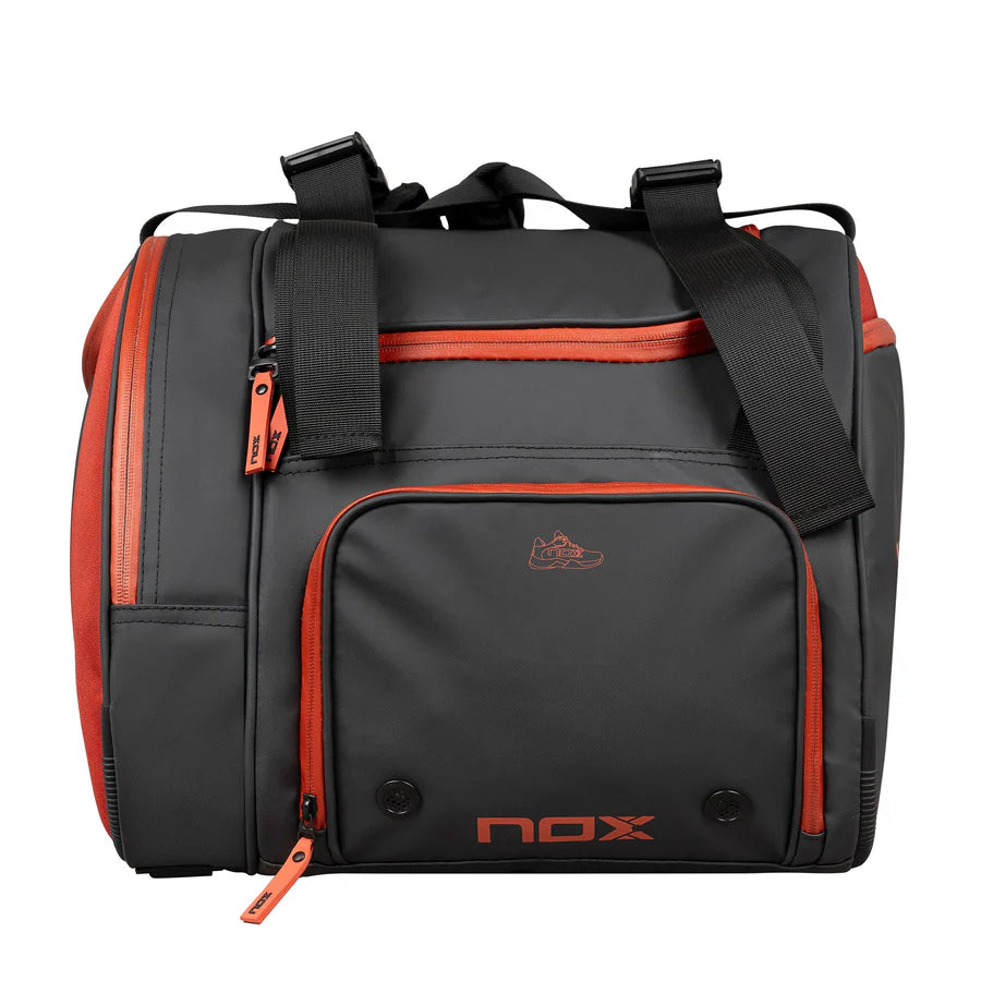 Nox Luxury Open Series Padel Bag - Black/Red